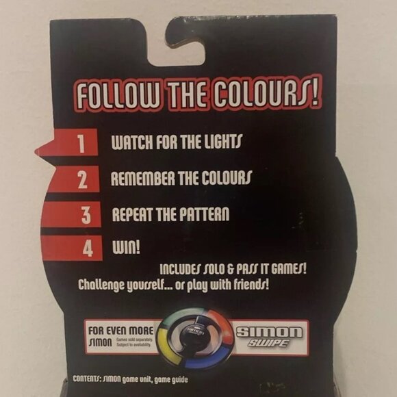 Simon Micro Series 3.5" Mini Electronic Classic Handheld Memory Game Hasbro, New - Picture 5 of 5